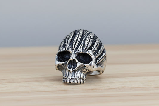 Feather Skull